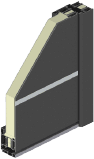 Toc usa din aluminiu advanced