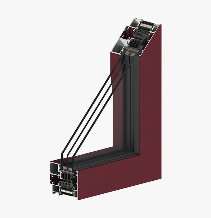 Profil Ferestre termoizolante din Aluminiu