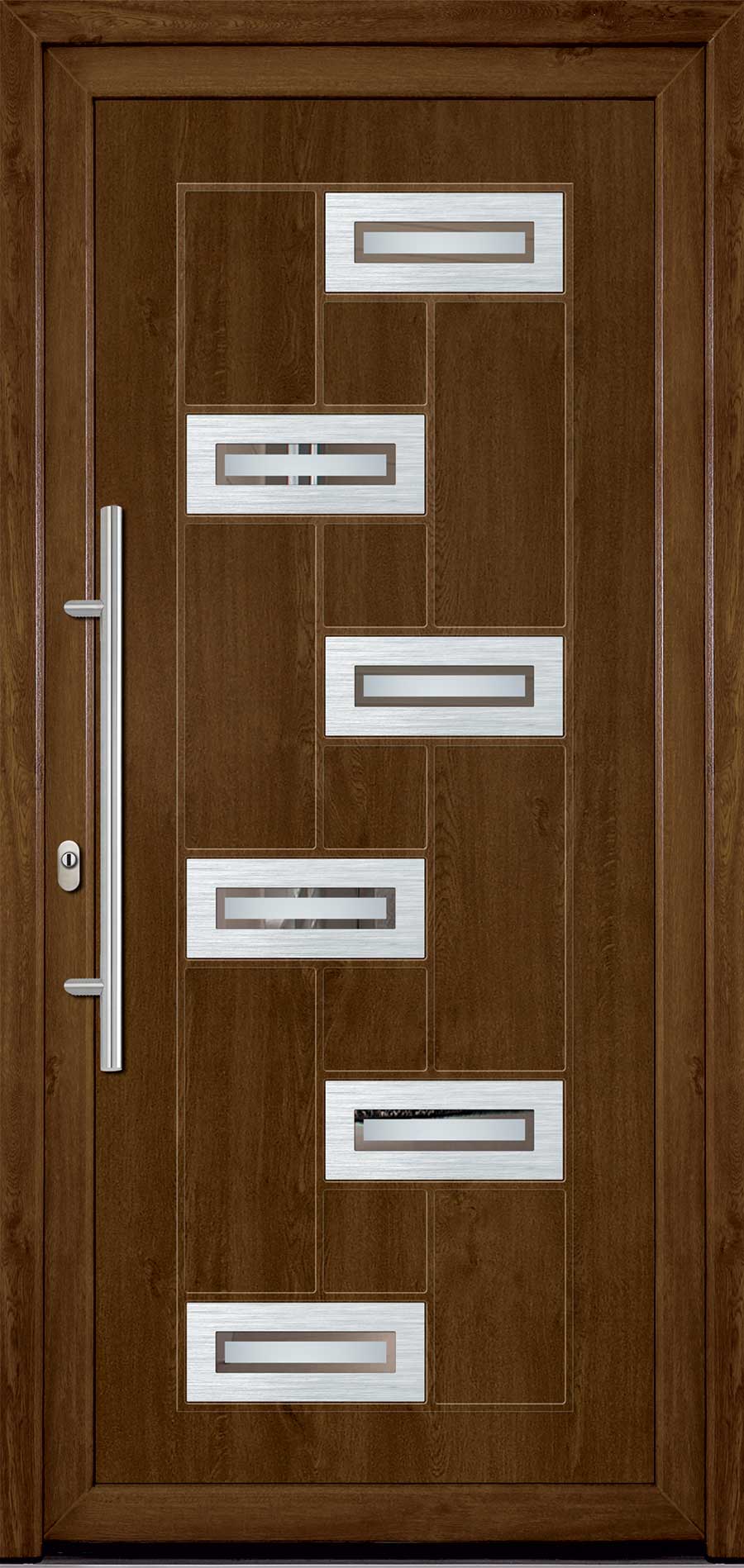 Panel uși intrare din PVC Gama Modern - model 01-ALEGRA