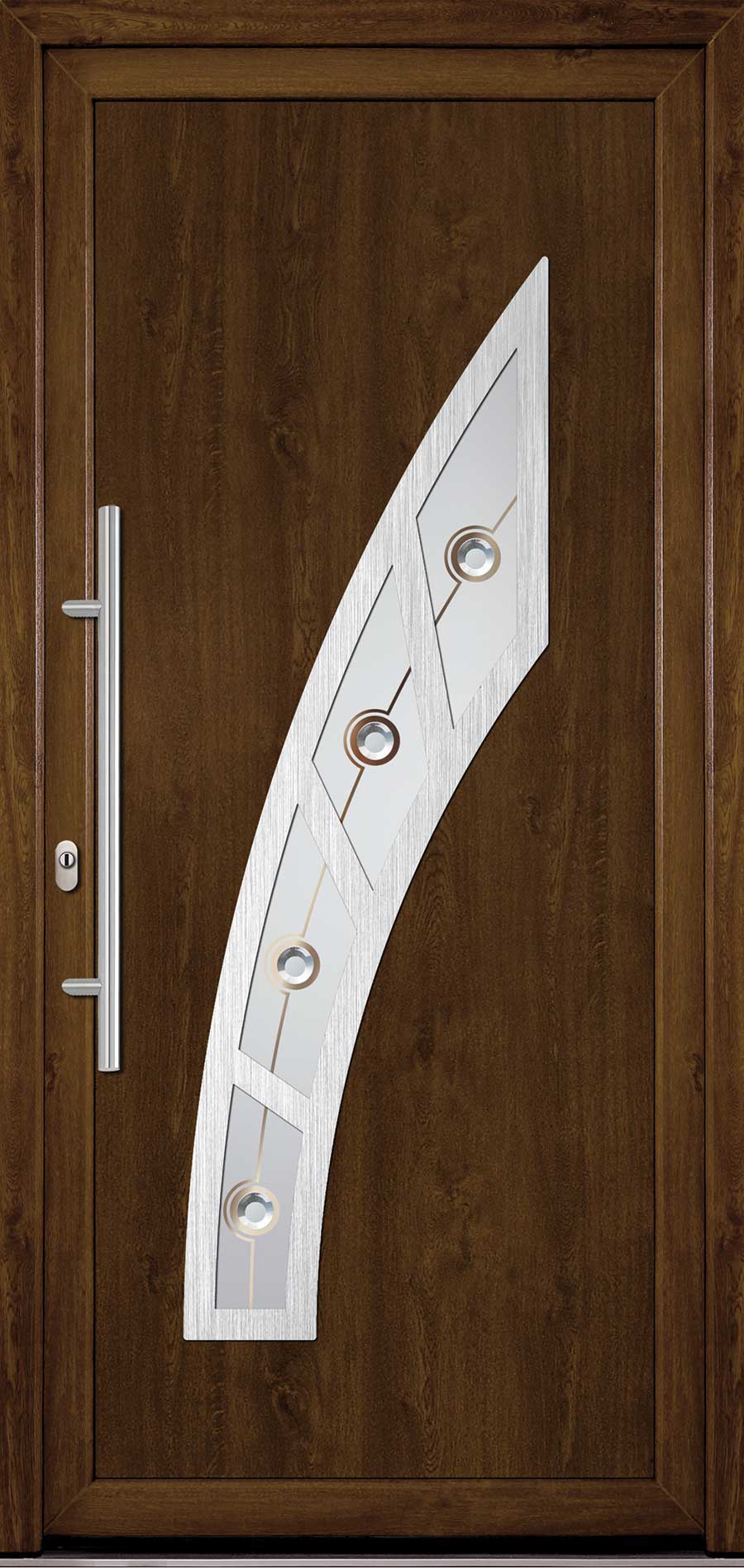 Panel uși intrare din PVC Gama Future - model 01-PARMA