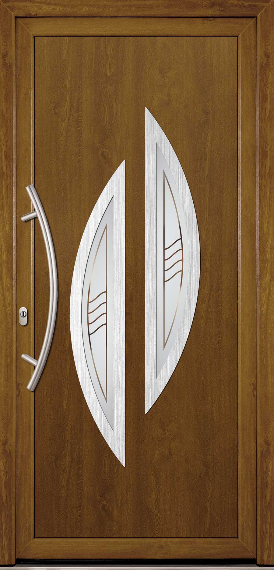 Panel uși intrare din PVC Gama Future - model 12-LECCE