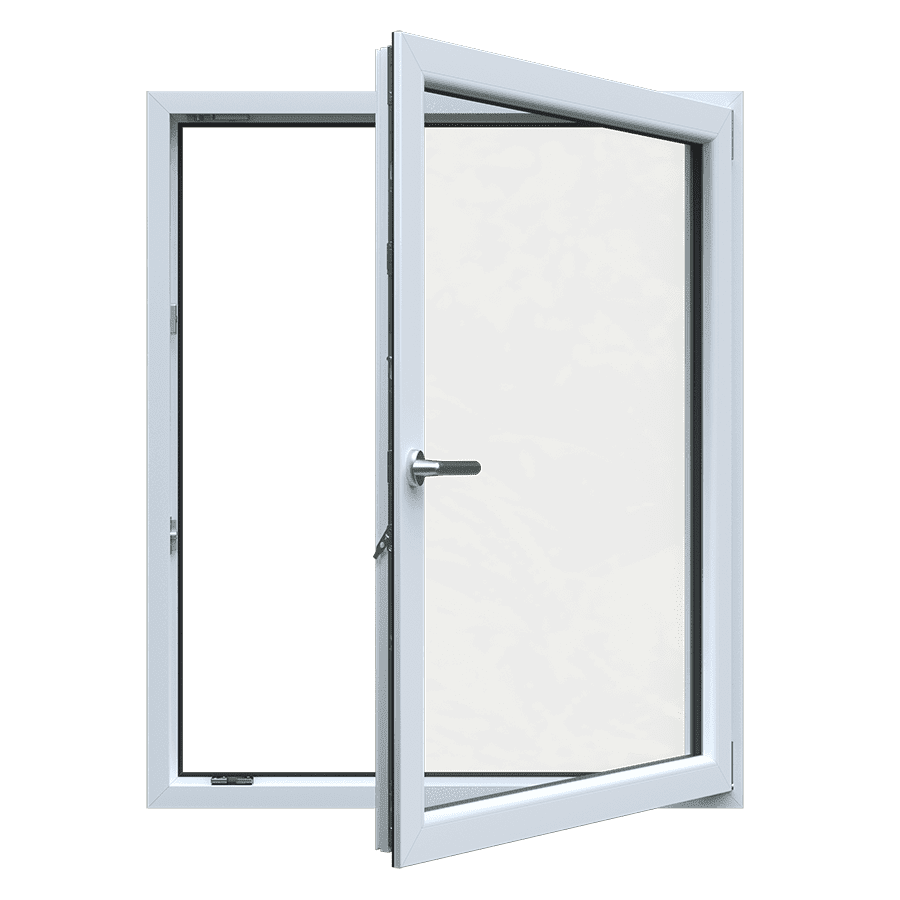 Ferestră din PVC 5Stars deschisă