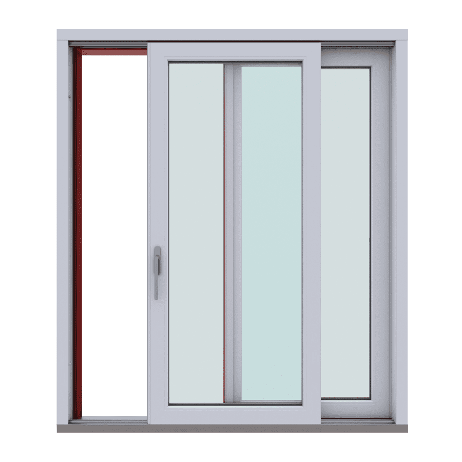 Ușă Culisantă cu ridicare din PVC Paysage Slide 7Stars Premium închisă