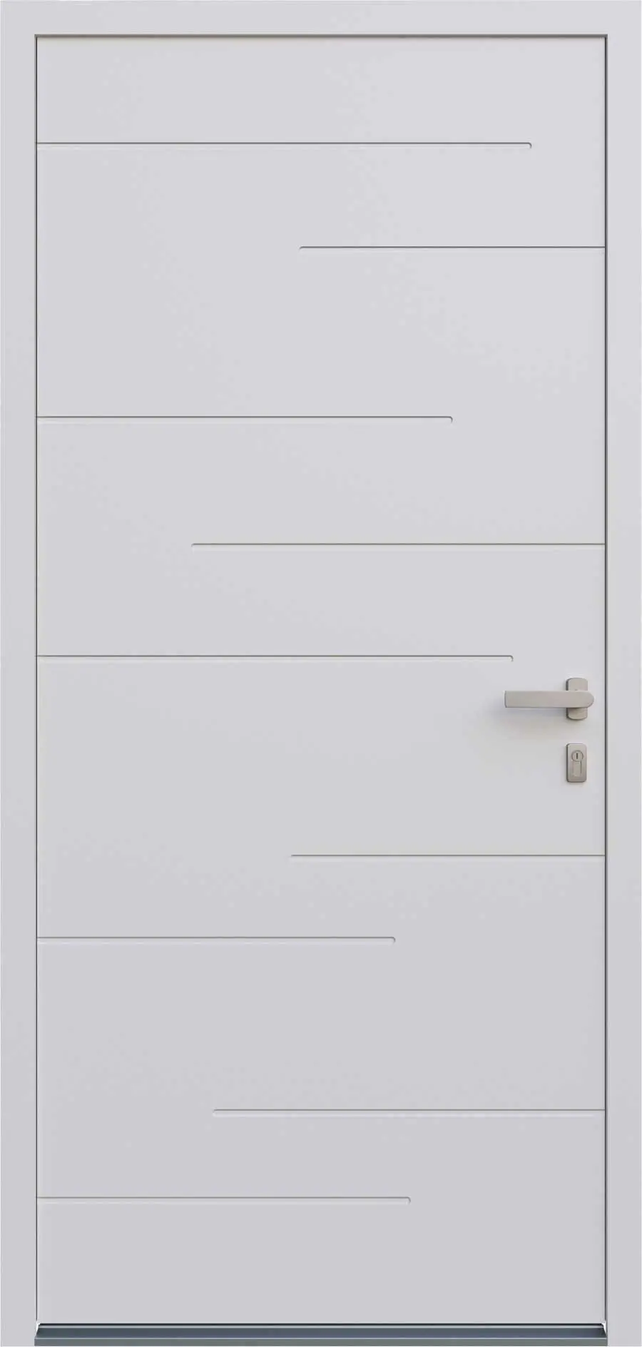 Panel uși intrare Aluminiu Gama Modern - model QF-AL-37 LUXEMBOURG