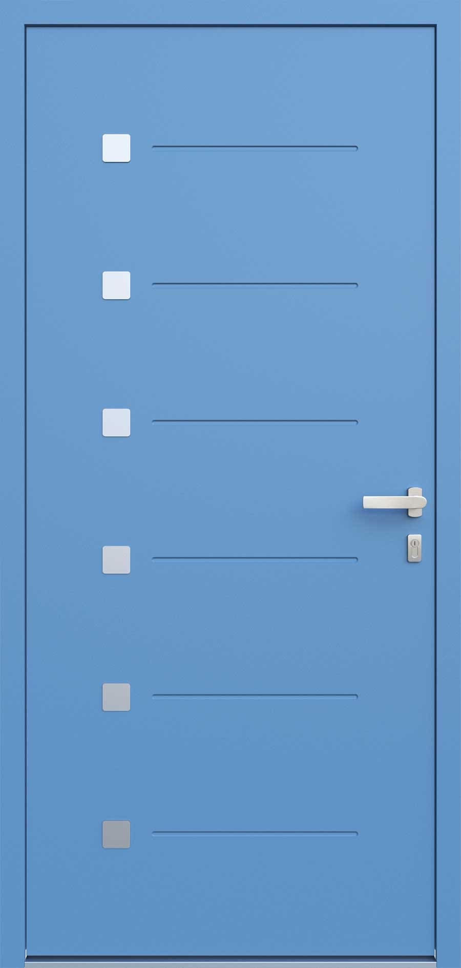 Panel uși intrare Aluminiu Gama Modern - model QF-AL-39 NICE