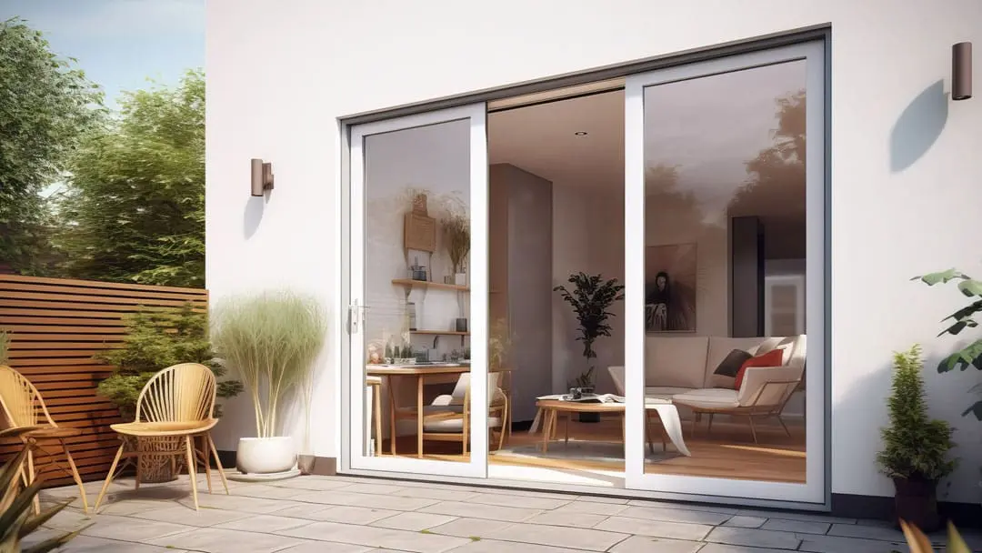 Ușă culisant-batante din PVC Paysage 4Stars galerie