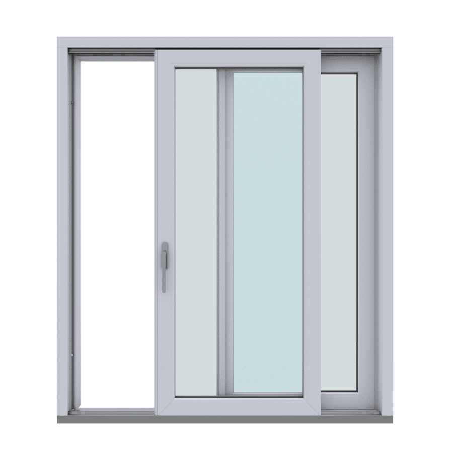 Ușă Culisantă cu ridicare din PVC Slide 7Stars Standard deschisă